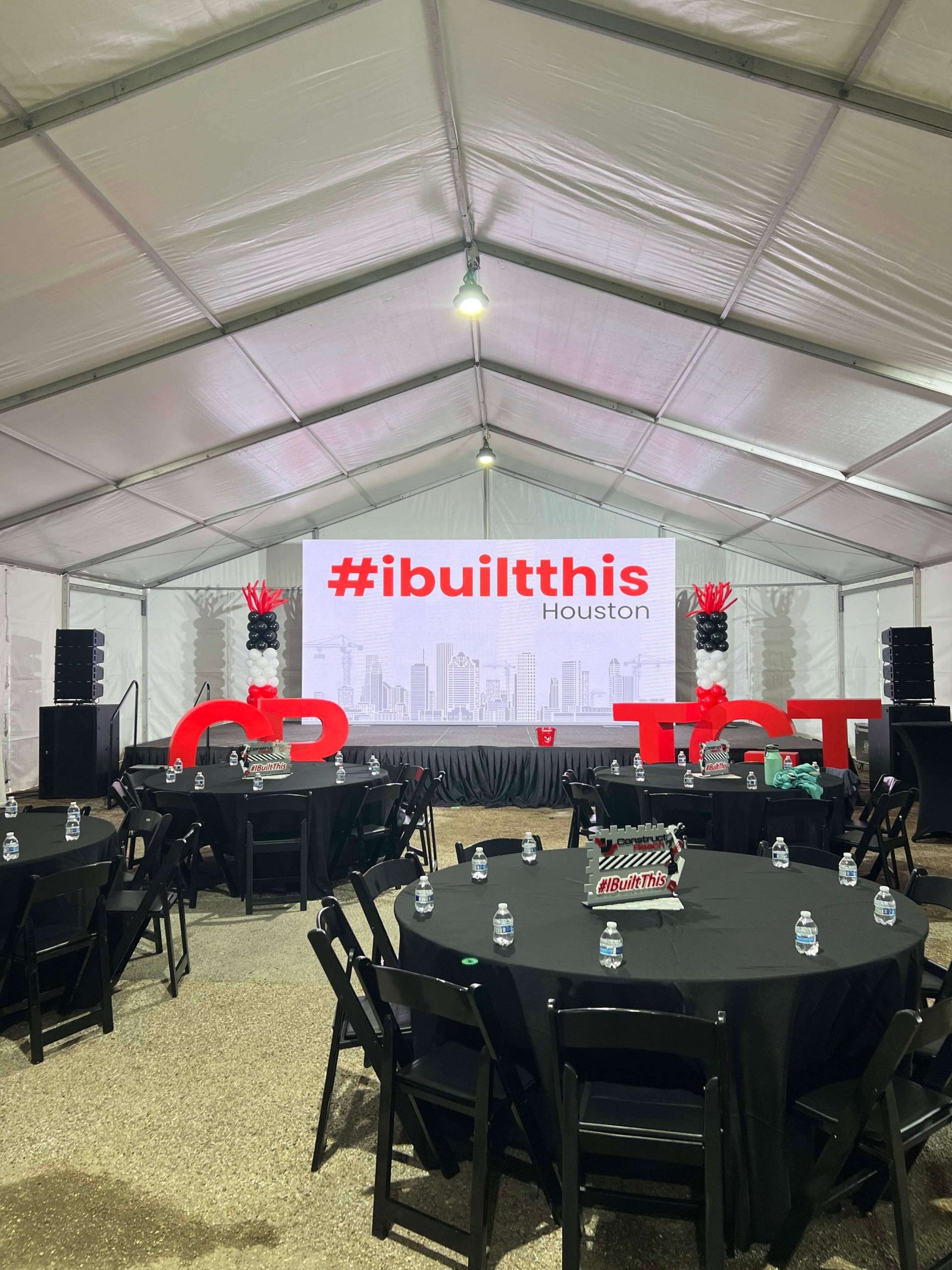 FULL AUDIO VISUAL PRODUCTION FOR A CORPORATE EVENT