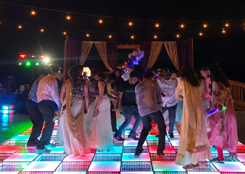 Led dance floor rentals in houston