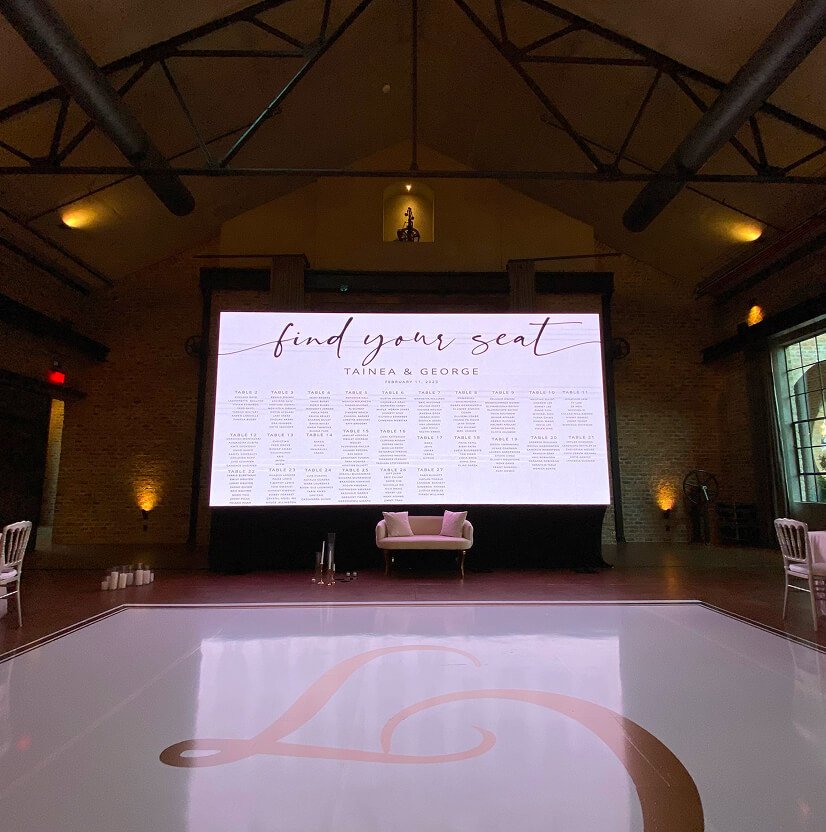 Led Wall Rental Houston Customizable LED